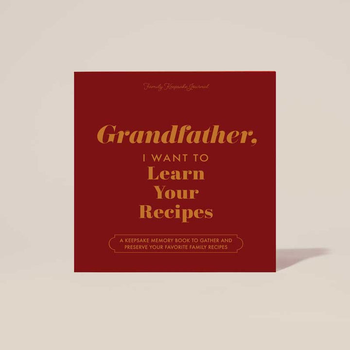 Grand-père, je veux apprendre tes recettes