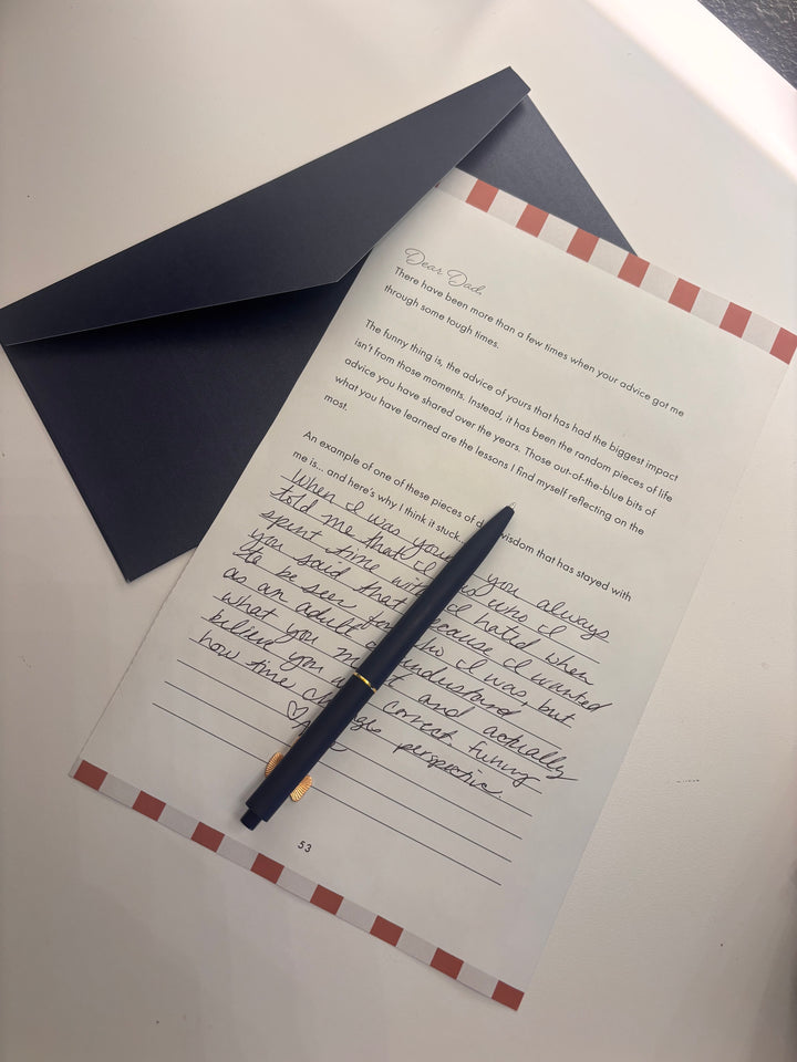 Dad, I Want You to Know: Letters to Share Your Love, Memories, and Heart With Him