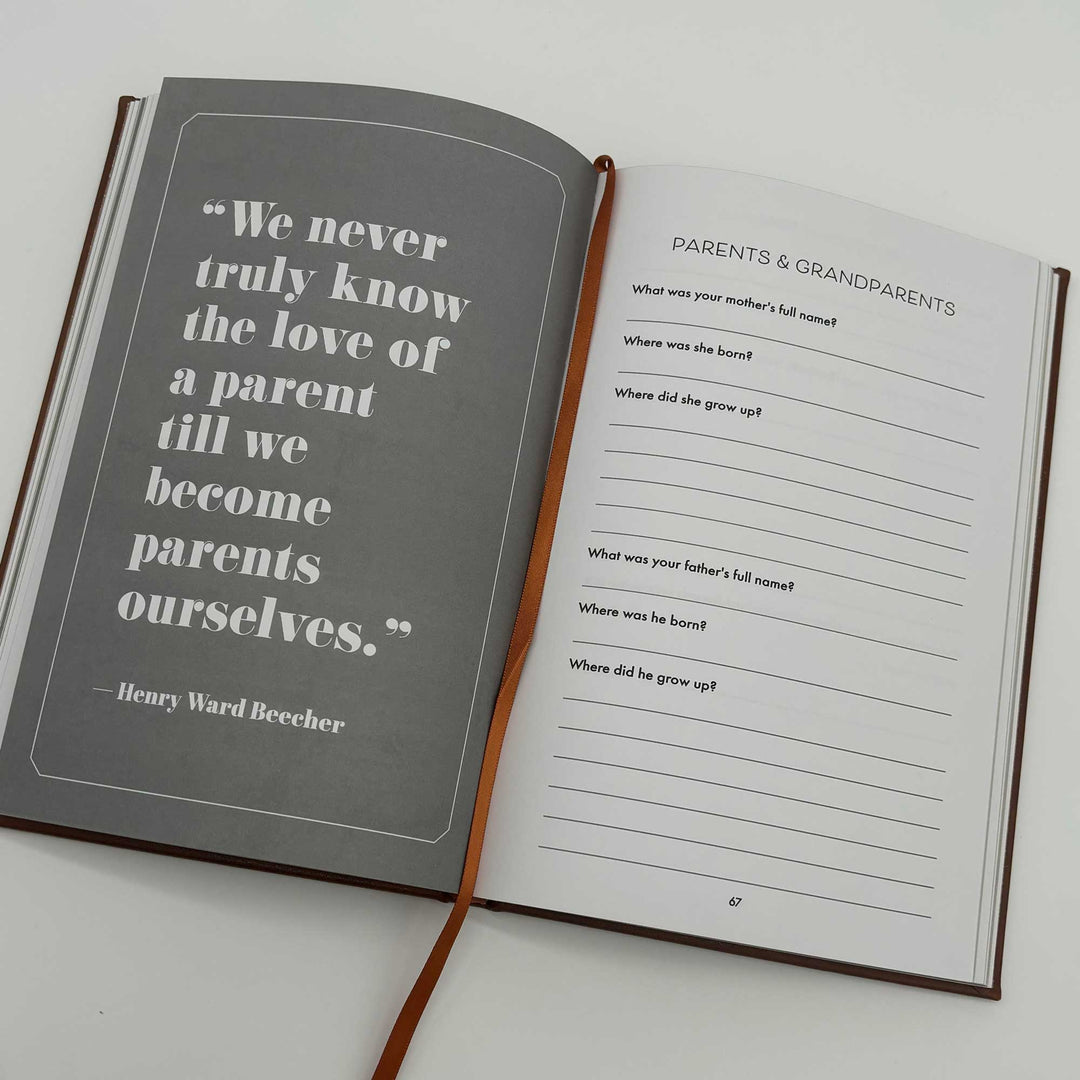 Maman, je veux connaître ton histoire (Collection Heirloom)