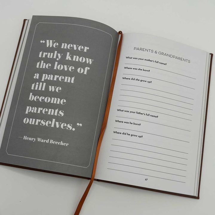 Maman, je veux connaître ton histoire (Collection Heirloom)