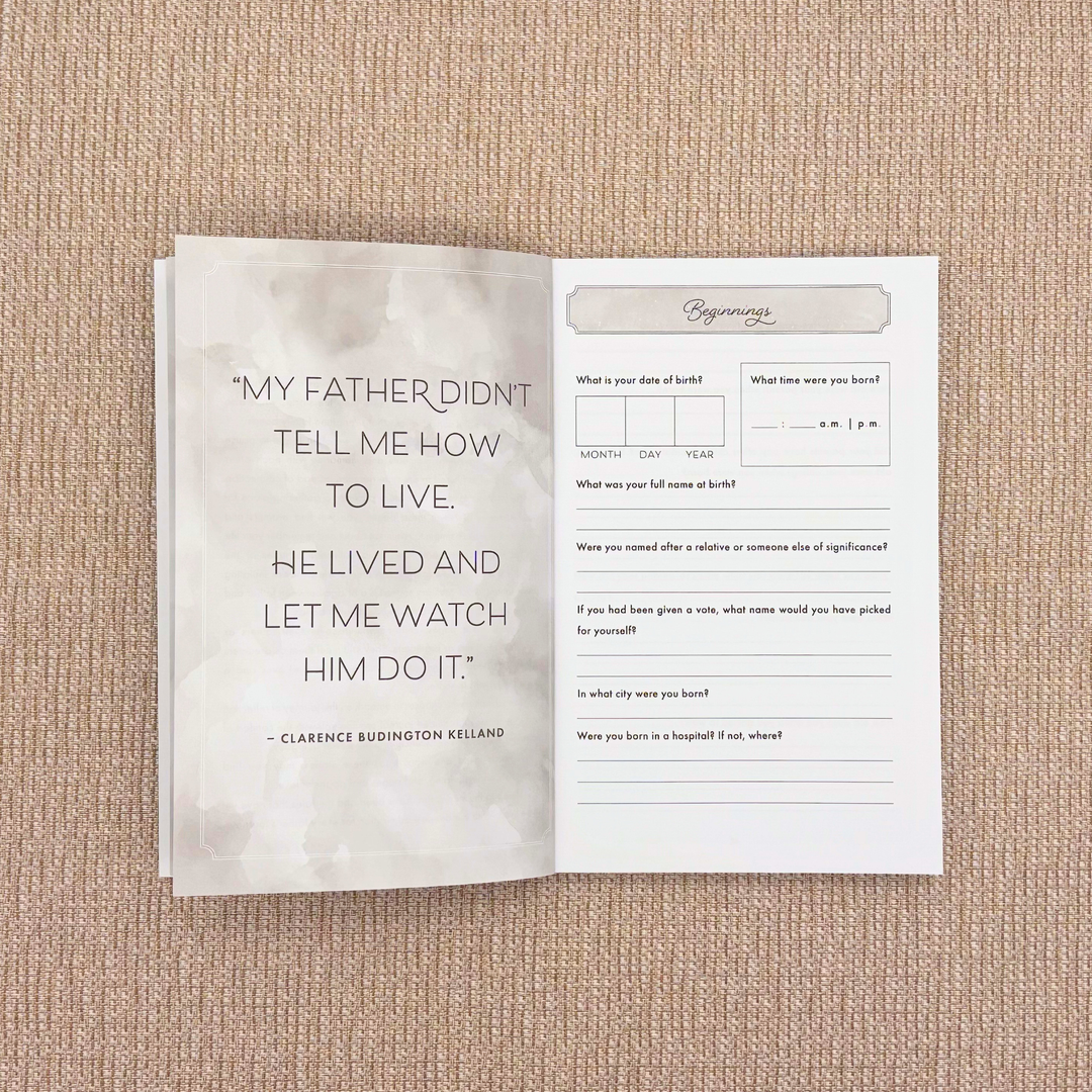 Papá, quiero escuchar tu historia