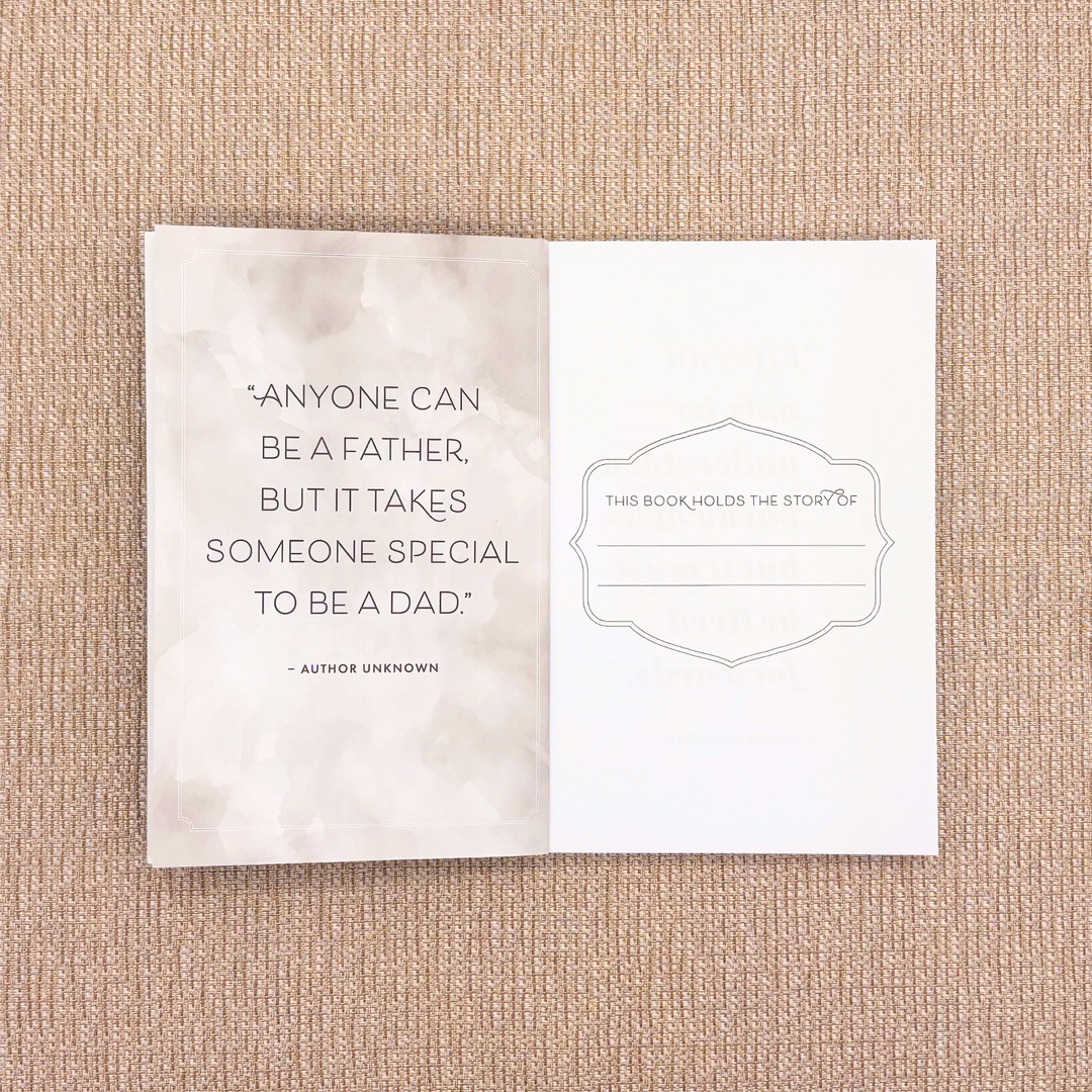 Papá, quiero escuchar tu historia