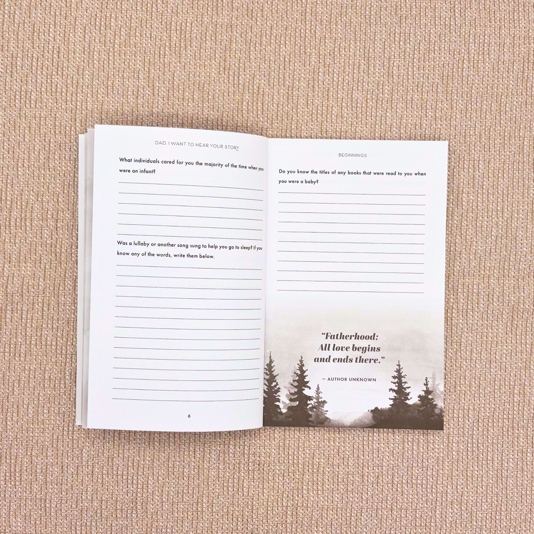Papá, quiero escuchar tu historia