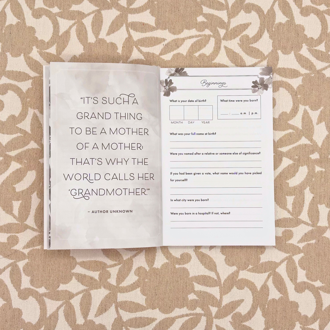 Grandmother, I Want to Hear Your Story