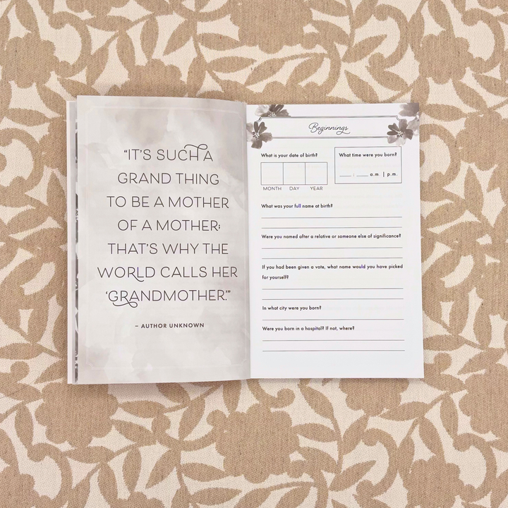 Grandmother, I Want to Hear Your Story