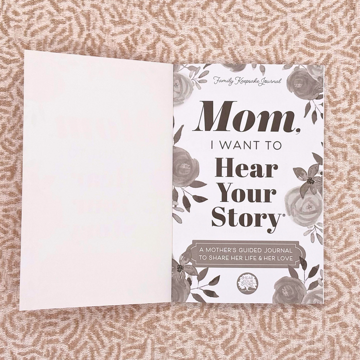 Mamá, quiero escuchar tu historia: ¡el regalo que le encantará a tu mamá!