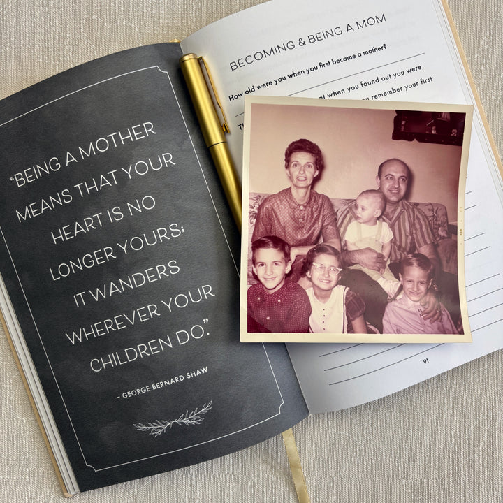 Mom, I Want to Learn Your Story (Heirloom Collection)